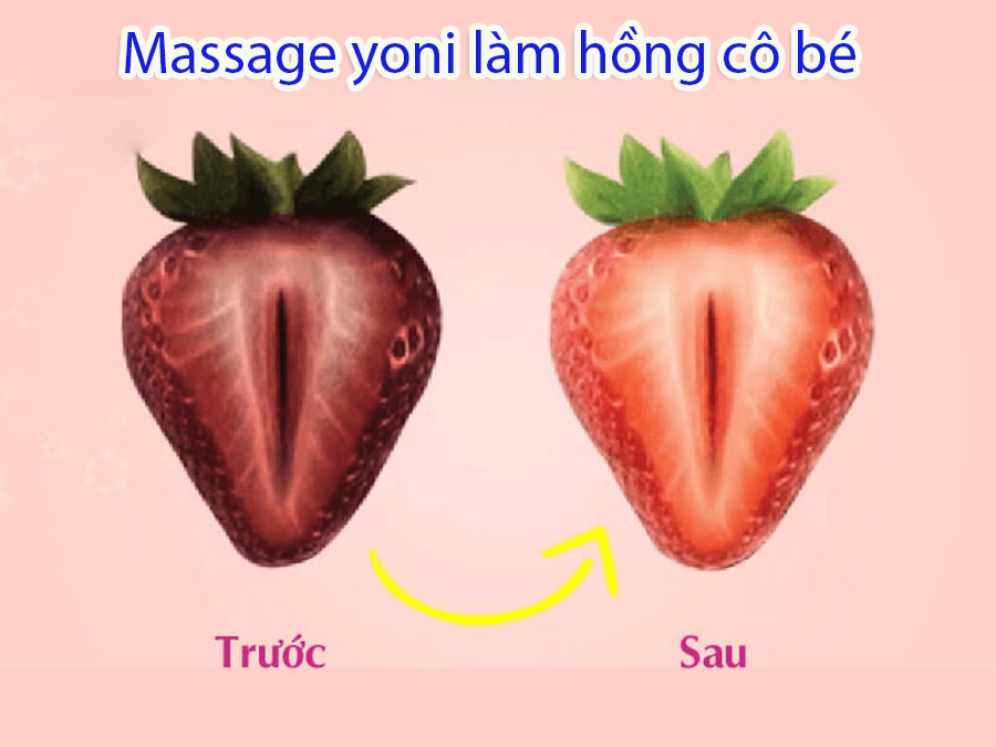 Cách Massage yoni làm hồng cô bé cho các Eva 