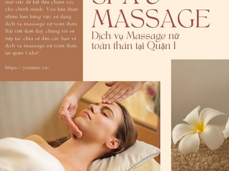 Dịch vụ Massage nữ toàn thân tại Quận 1